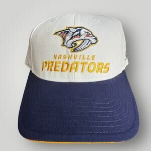 Nashville Predators NHL Reebok Adjustable Hat Cap  Embroidered Logo Hockey